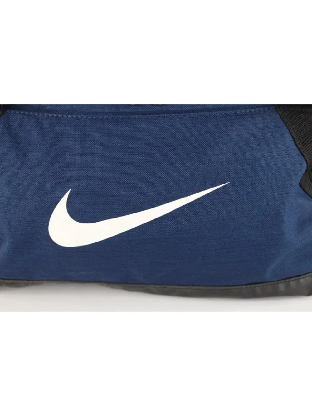 Vintage Y2K Nike Spell Out Just Do It Big Swoosh Logo Handled Duffel Bag Gym Bag